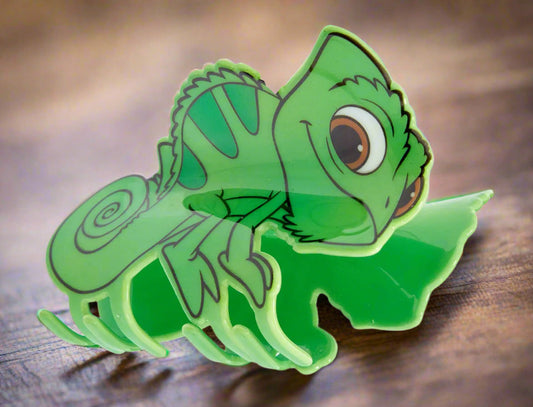 Disney Tangled Pascal Laying Claw Clip