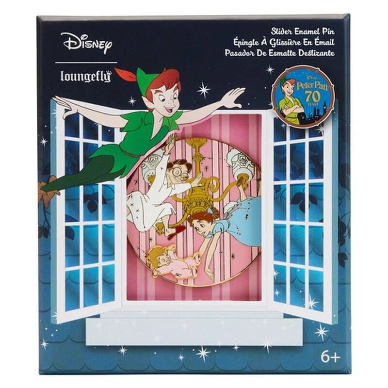 Disney Peter Pan 70th Anniversary Enamel Trading Pin