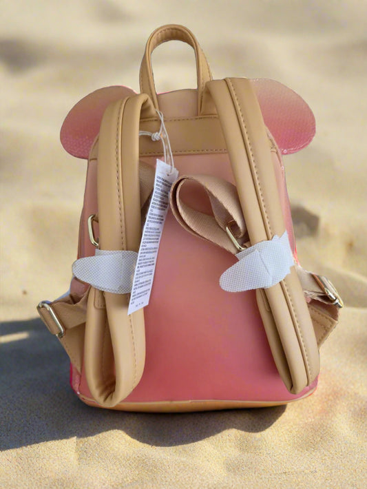 Disney Aulani Peach Plumeria Mini Backpack