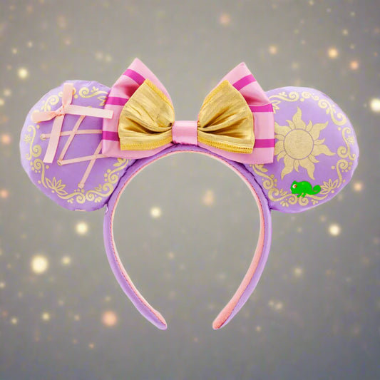 Disney Tangled Rapunzel Minnie Mouse Ears Headband