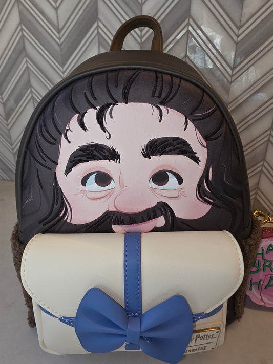BP: Disney Harry Potter Hagrid Birthday Cake Mini Backpack with Matching Coin Purse