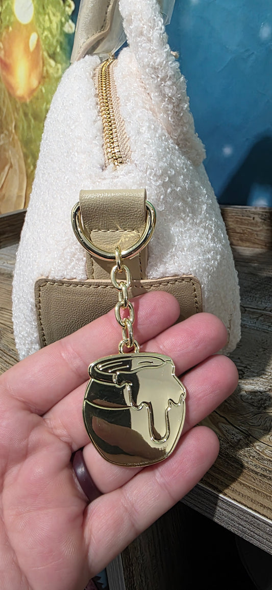 CB: Loungefly Disney Parks Disneyland Paris Winnie the Pooh Sherpa Crossbody