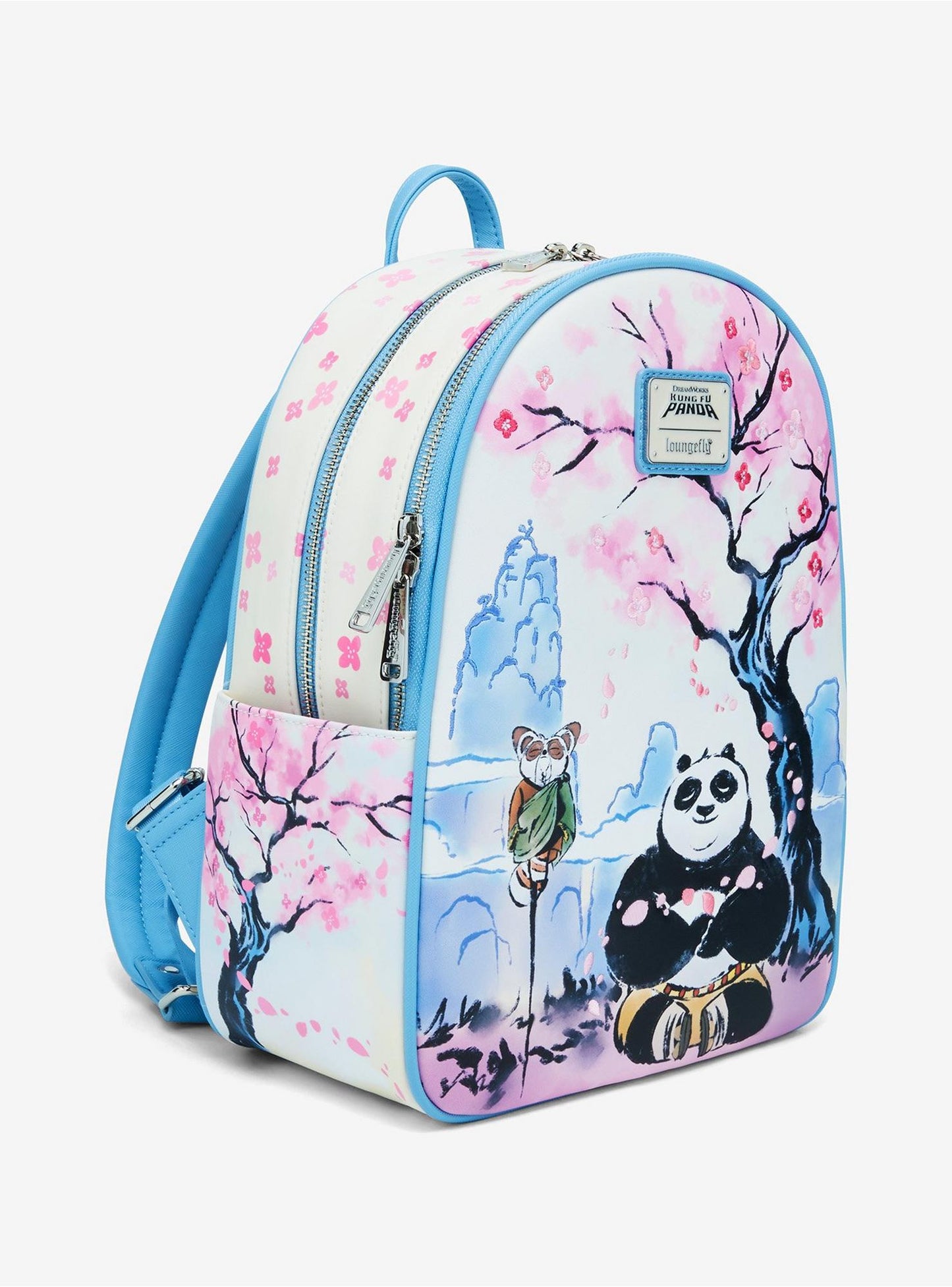 DreamWorks Kung Fu Panda Po & Master Shifu Cherry Blossom Mini Backpack
