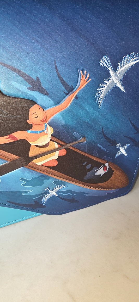 CB: Loungefly Disney Pocahontas Just Around the Riverbend Crossbody