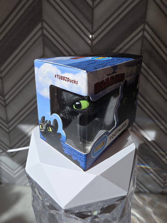 TOYS: Disney Universal Studios HTTYD Toothless Dragon Rubber Ducky Jeep Ducking How To Train Your Dragon