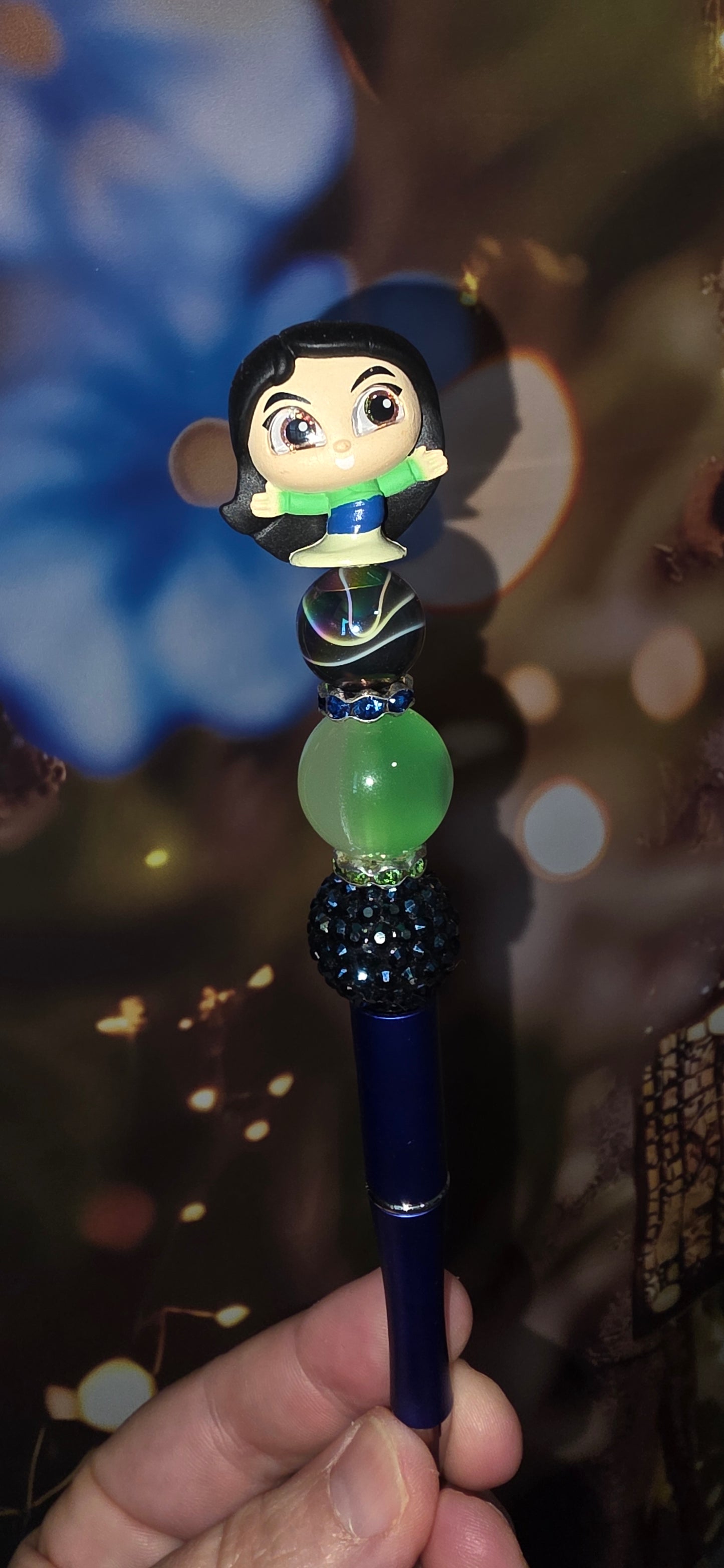 Custom Disney Doorable & Funko Beaded Pens