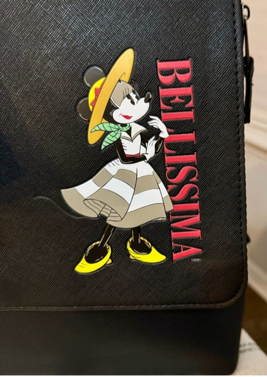 Disney Parks Italy Minnie Mouse Bellisma Backpack