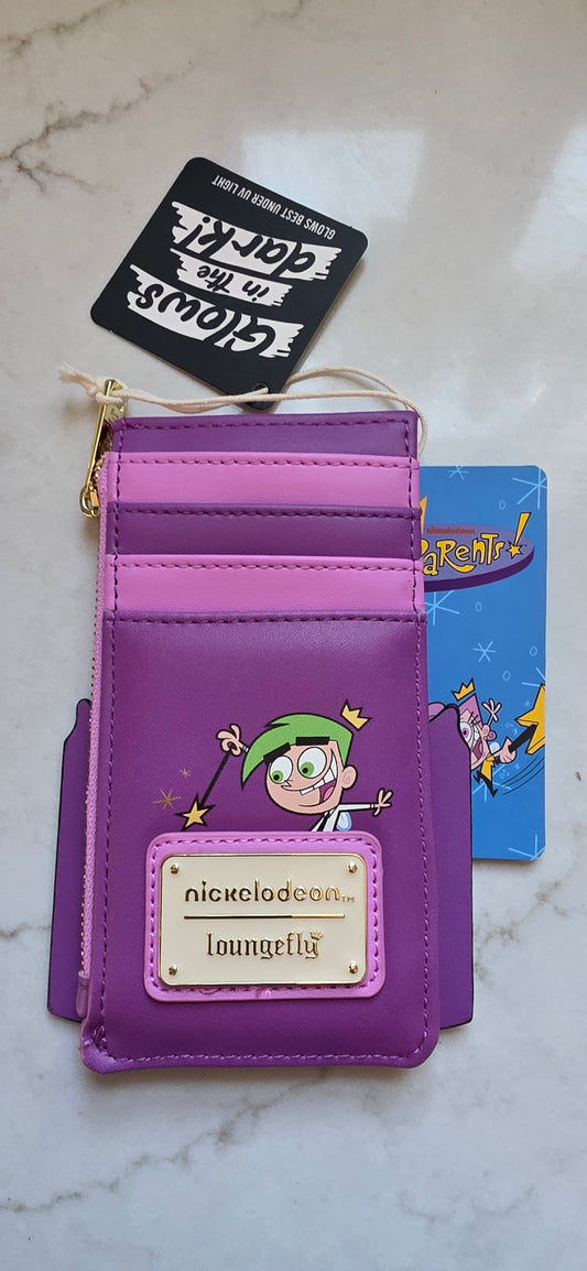 WALLET: Loungefly Nickelodeon Fairly Odd Parents Large Cardholder
