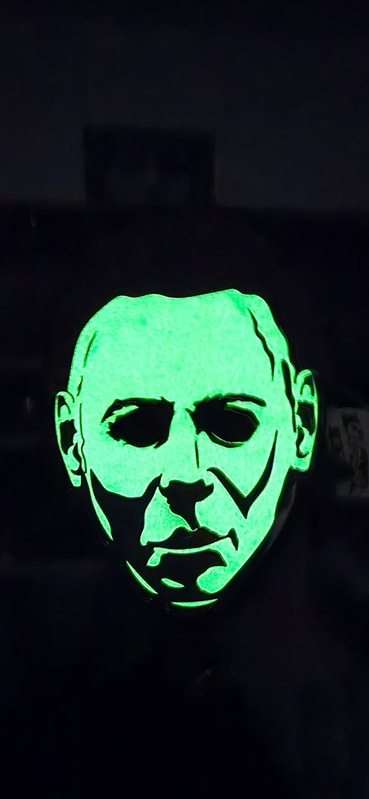 Halloween Michael Meyers Glow in the Dark Crossbody