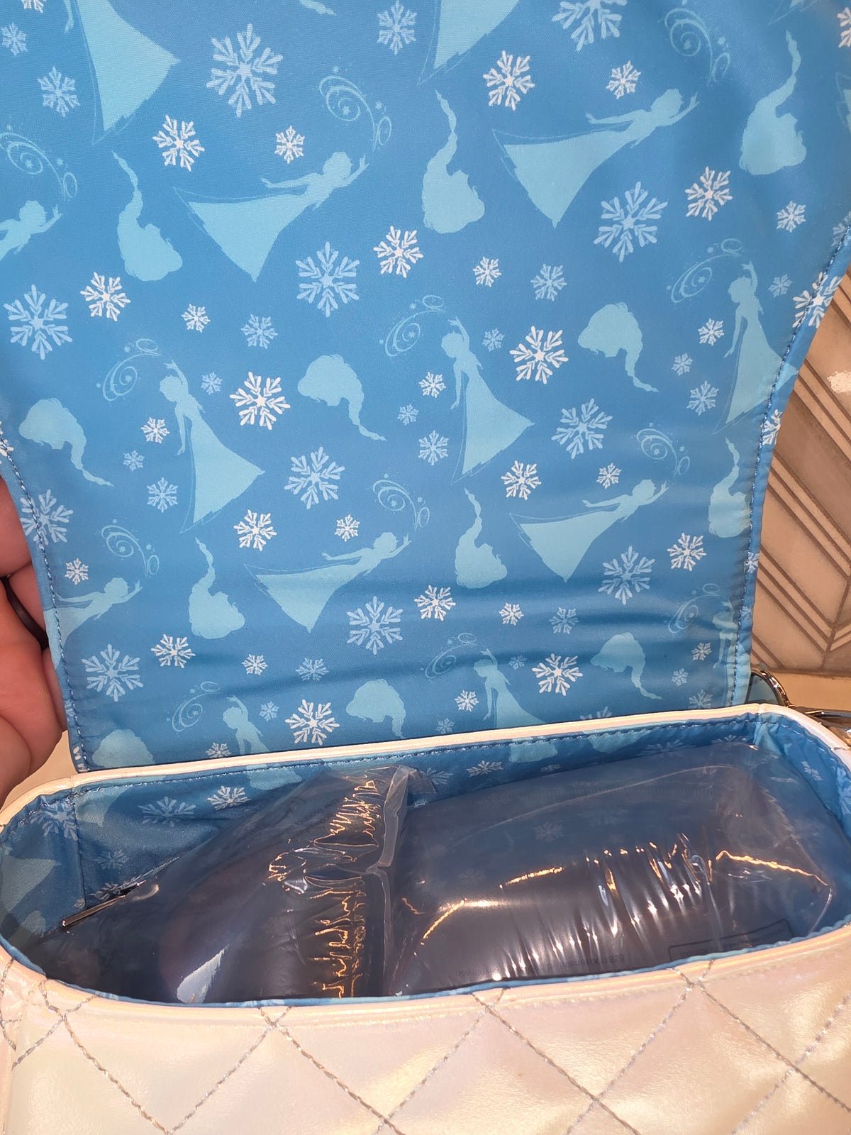 CB: Disney Frozen Elsa Pearlescent Crossbody Bag