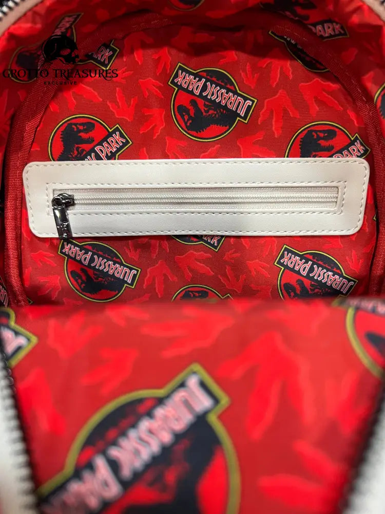 Disney Jurassic Park Red Sequin Mini Backpack