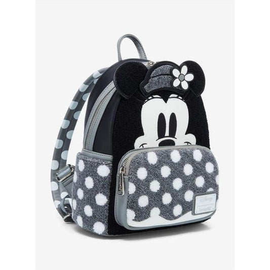 Limited Edition Disney Minnie Mouse Figural Chenille Steamboat Willie Mini Backpack