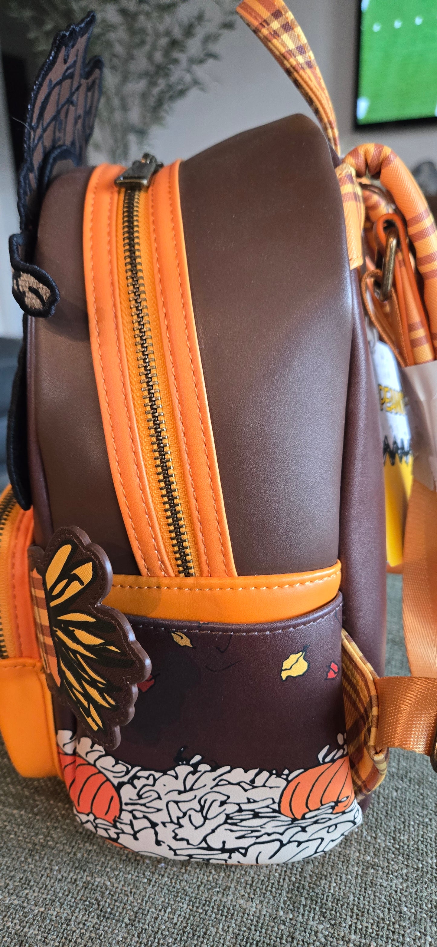Peanuts Snoopy Scarecrow Cosplay Fall Mini Backpack