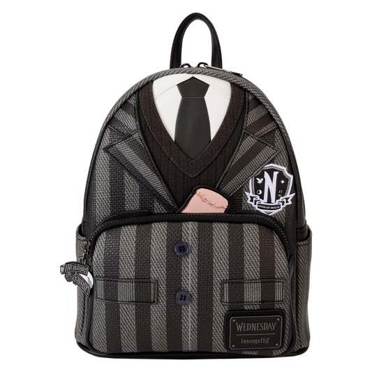 MGM Wednesday Nevermore Academy Uniform Cosplay Mini Backpack