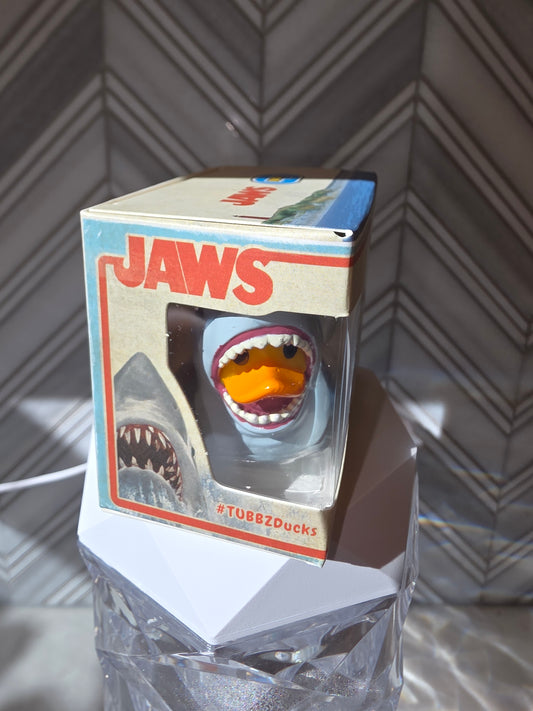 TOYS: Universal Studios JAWS Movie Bruce the Shark Rubber Ducky Jeep Ducking