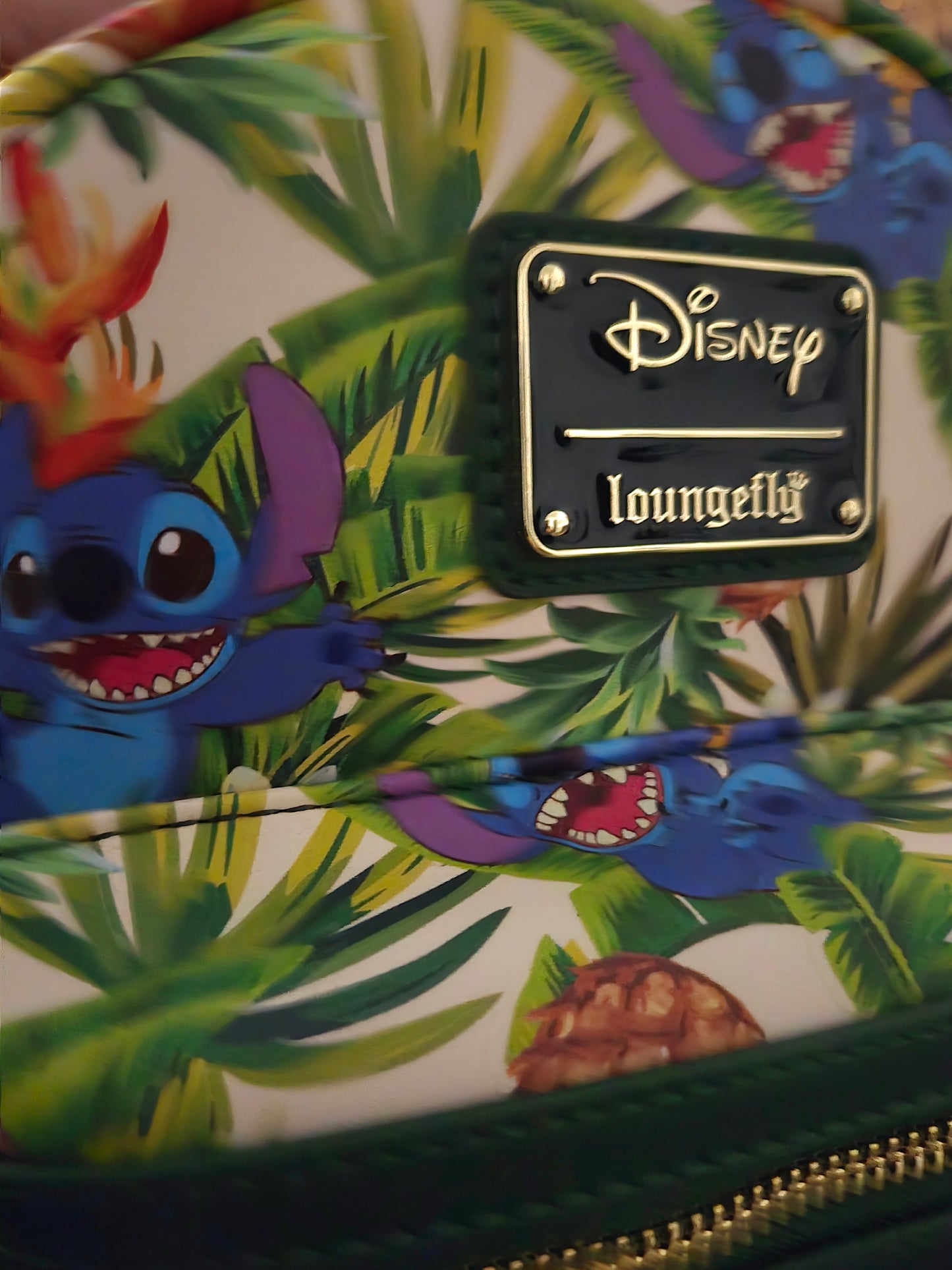 Disney Lilo & Stitch Pineapple All Over Print Mini Backpack