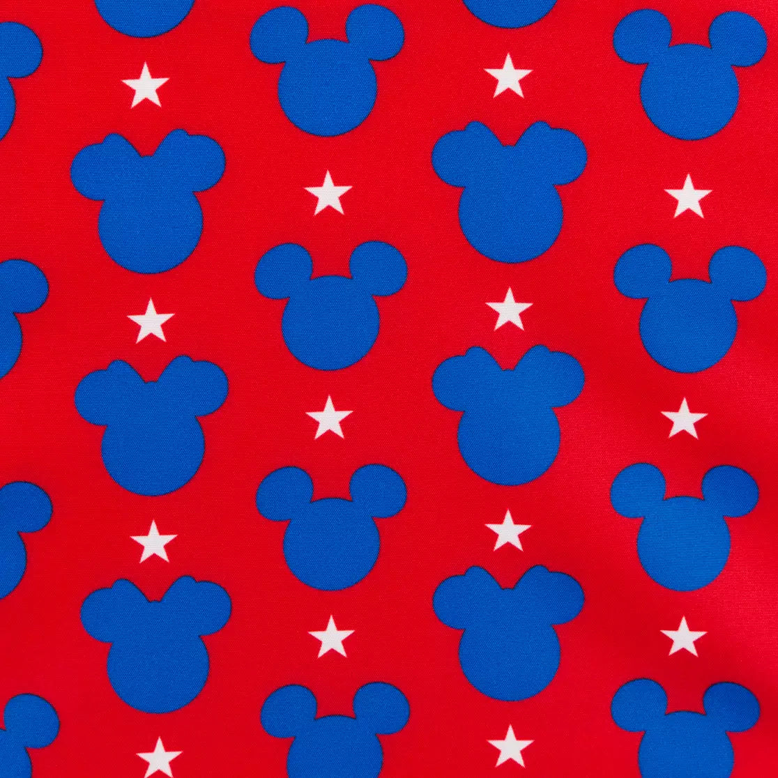 Disney Mickey and Minnie Mouse Icon Americana Loungefly Mini Backpack