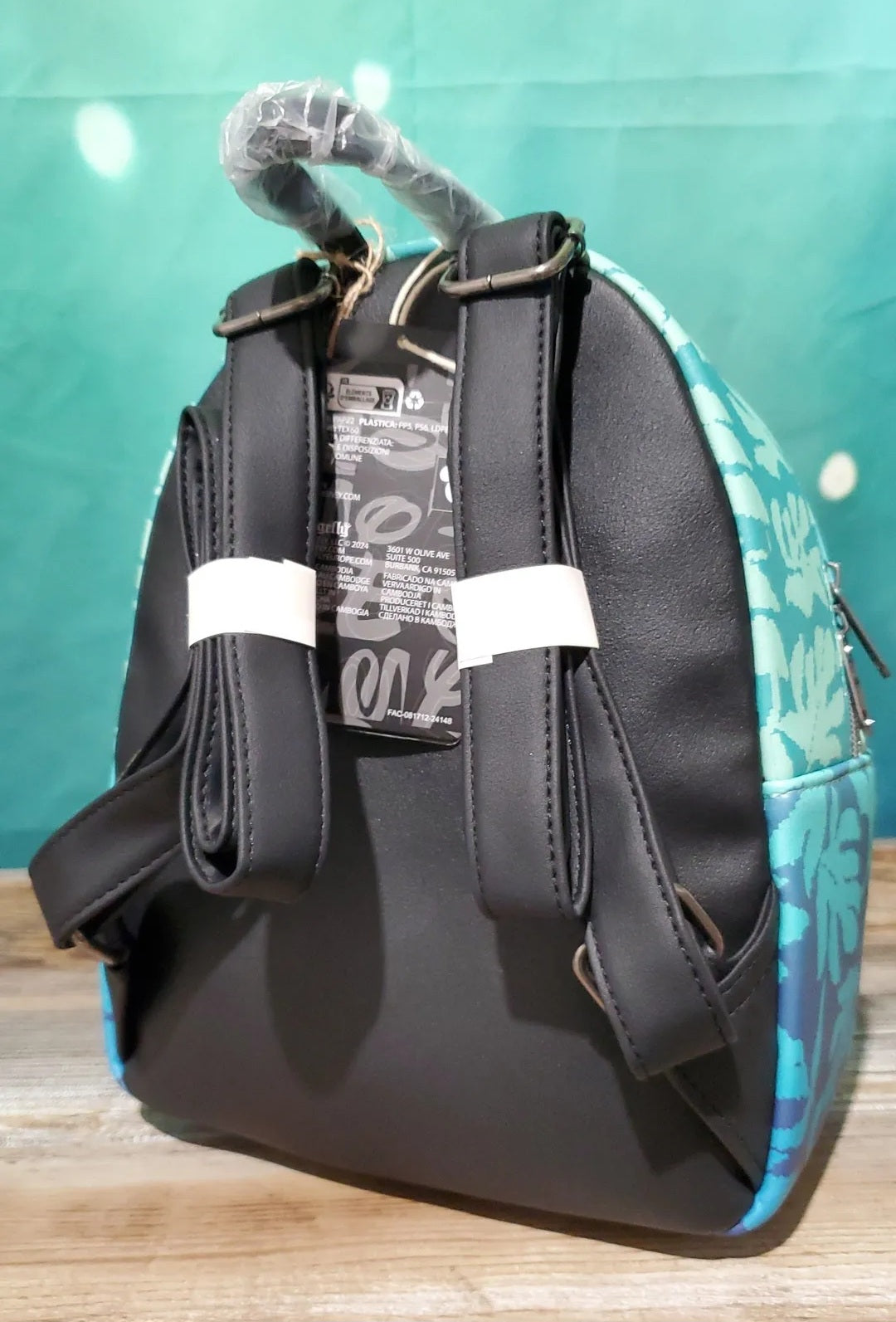 Disney Stitch Lick Watercolor Mini Backpack