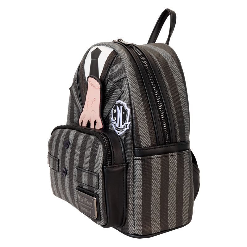 MGM Wednesday Nevermore Academy Uniform Cosplay Mini Backpack
