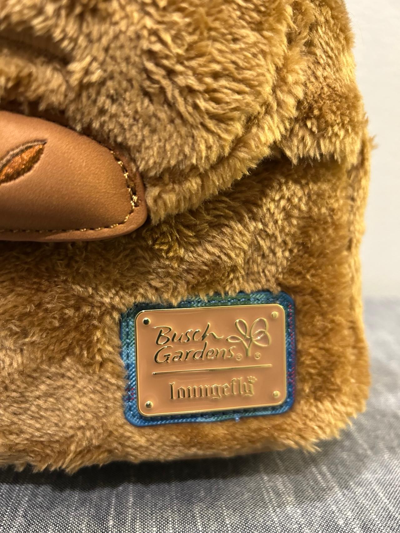 Busch Gardens Williamsburg Highland Cow Plush Mini Backpack