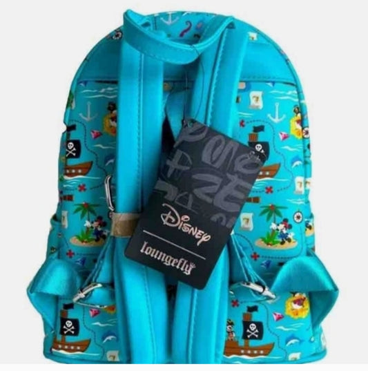 Disney Sensational Six Pirates AOP Mini Backpack