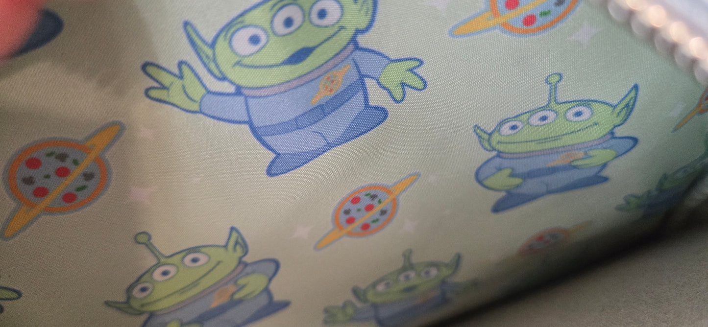 Disney Parks Pixar Toy Story Alien The Claw Corduroy Mini Backpack