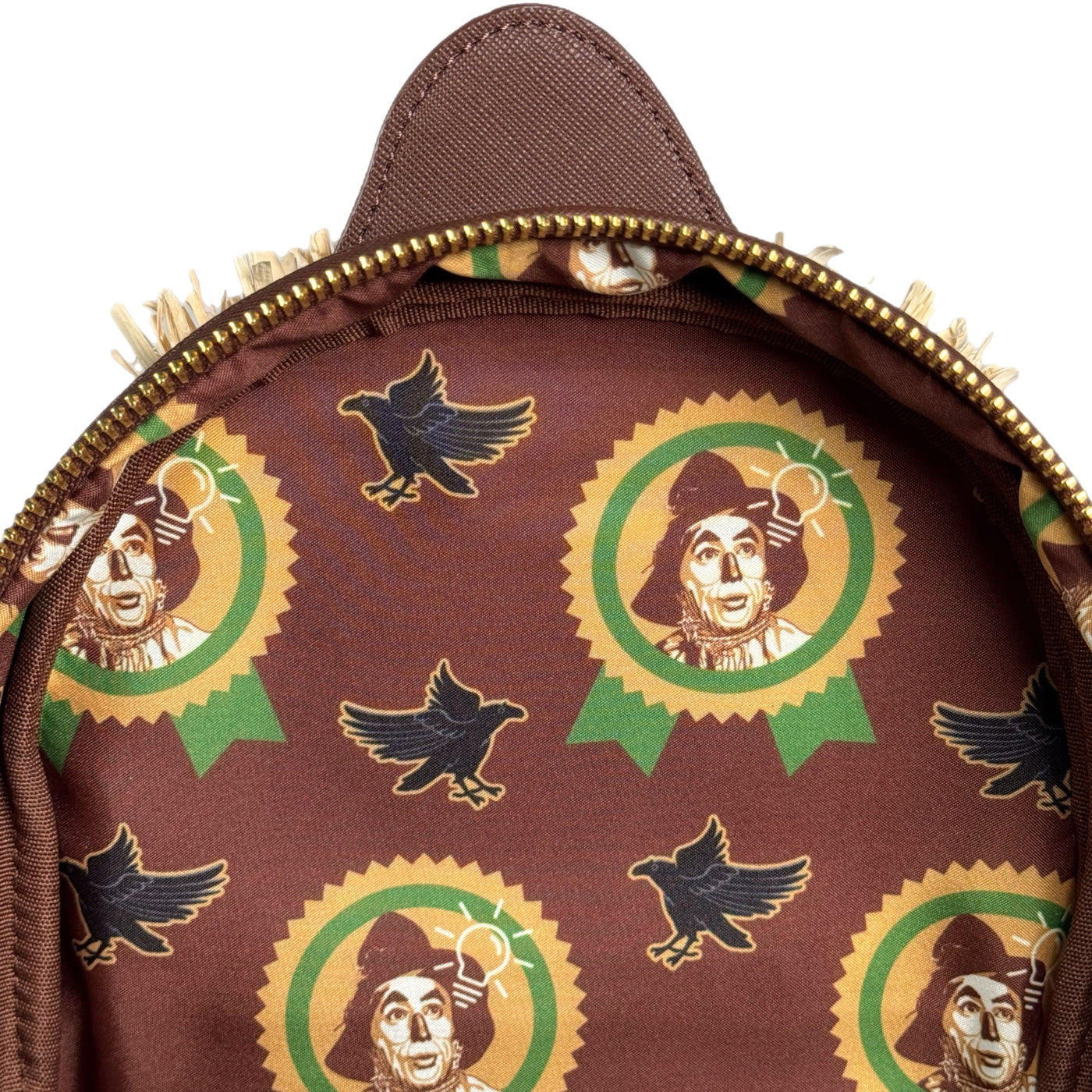 Wizard of Oz Scarecrow Cosplay World 1-1 Games Mini Backpack