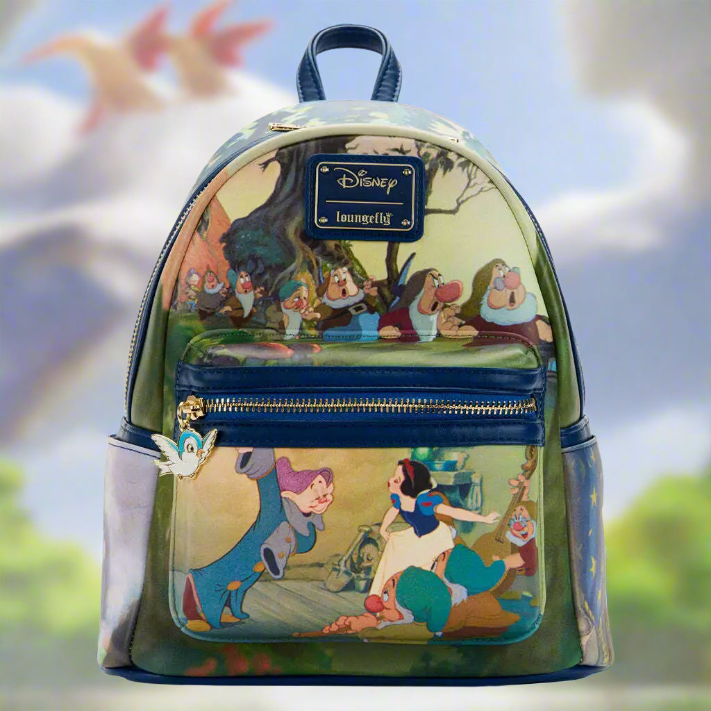 Loungefly Disney Snow White Scenes Mini Backpack