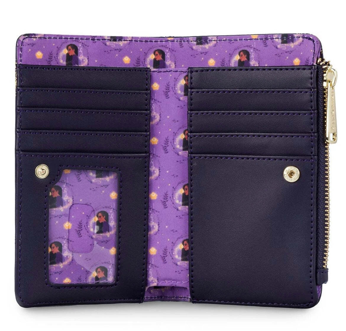 Disney Wish Glow in the Dark Star Wallet