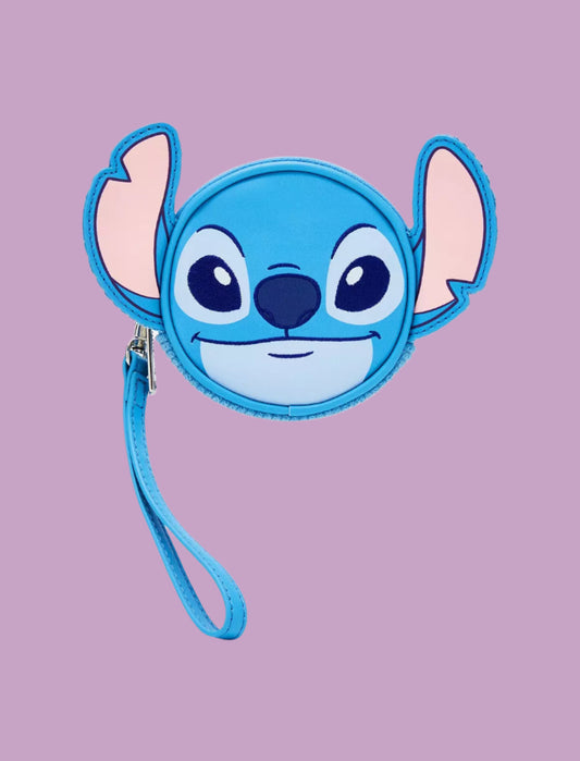 Disney Stitch Couduroy Coin Purse Wristlet