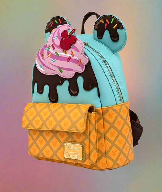Disney Mickey and Minnie Sweets Ice Cream Mini Backpack