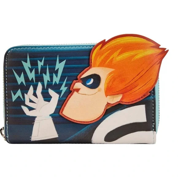 Disney's Pixar Moments Incredibles Syndrome Zip Around Wallet - Glow in the Dark