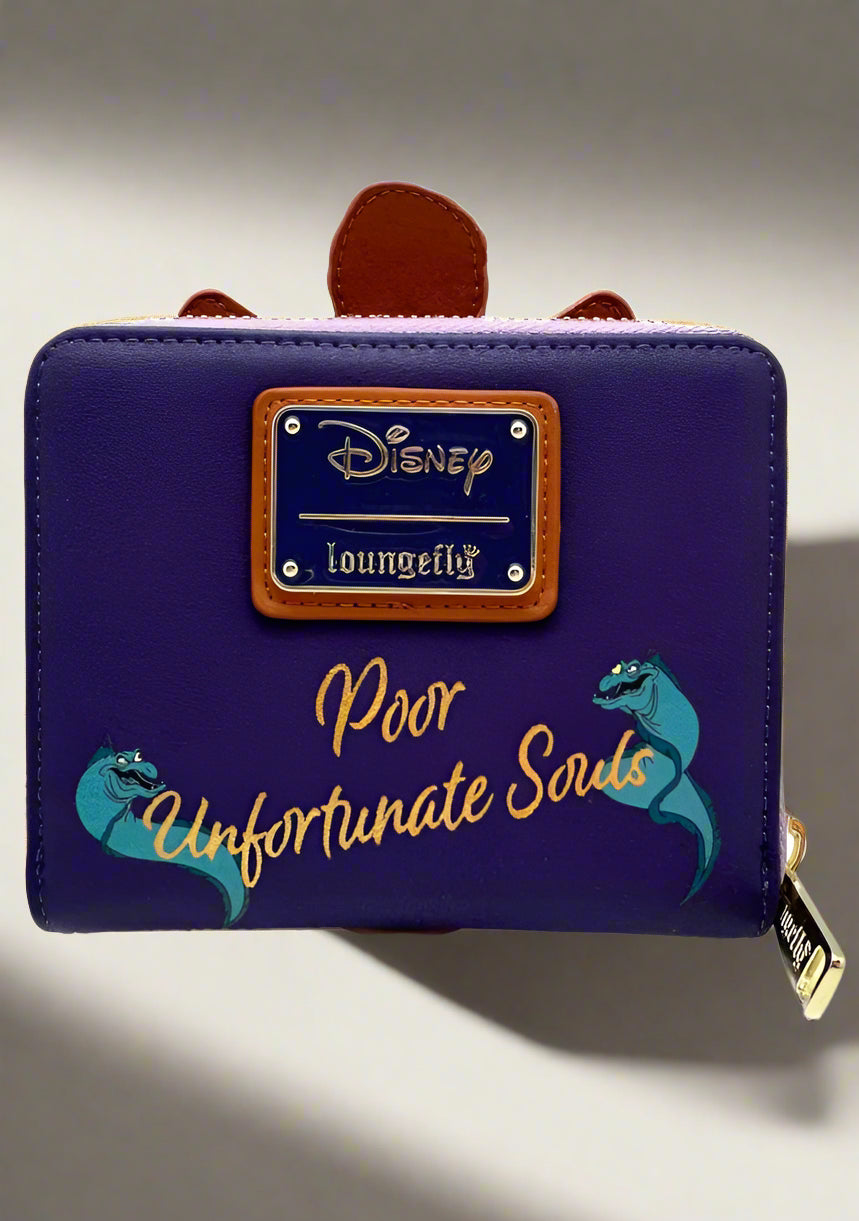 Disney The Little Mermaid Ursula Lenticular Mirror Zip Around Wallet