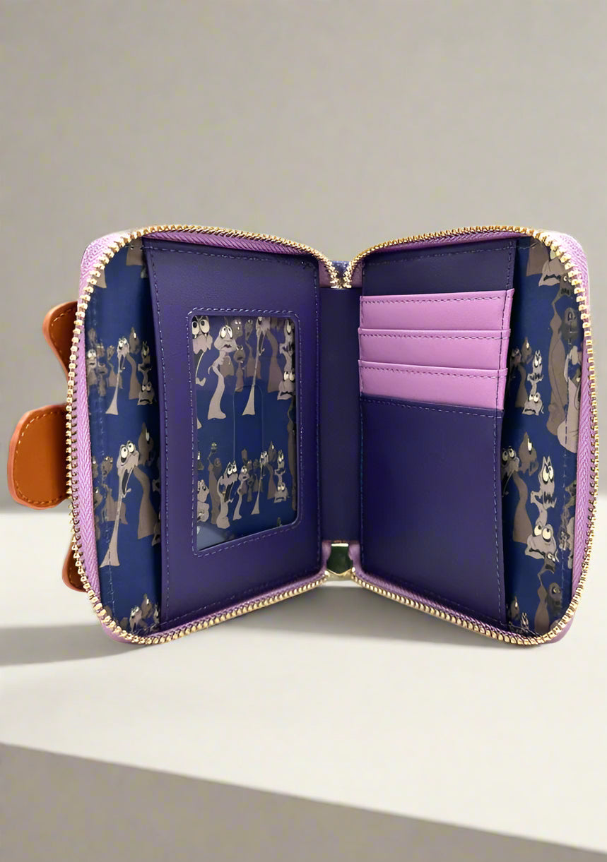 Disney The Little Mermaid Ursula Lenticular Mirror Zip Around Wallet