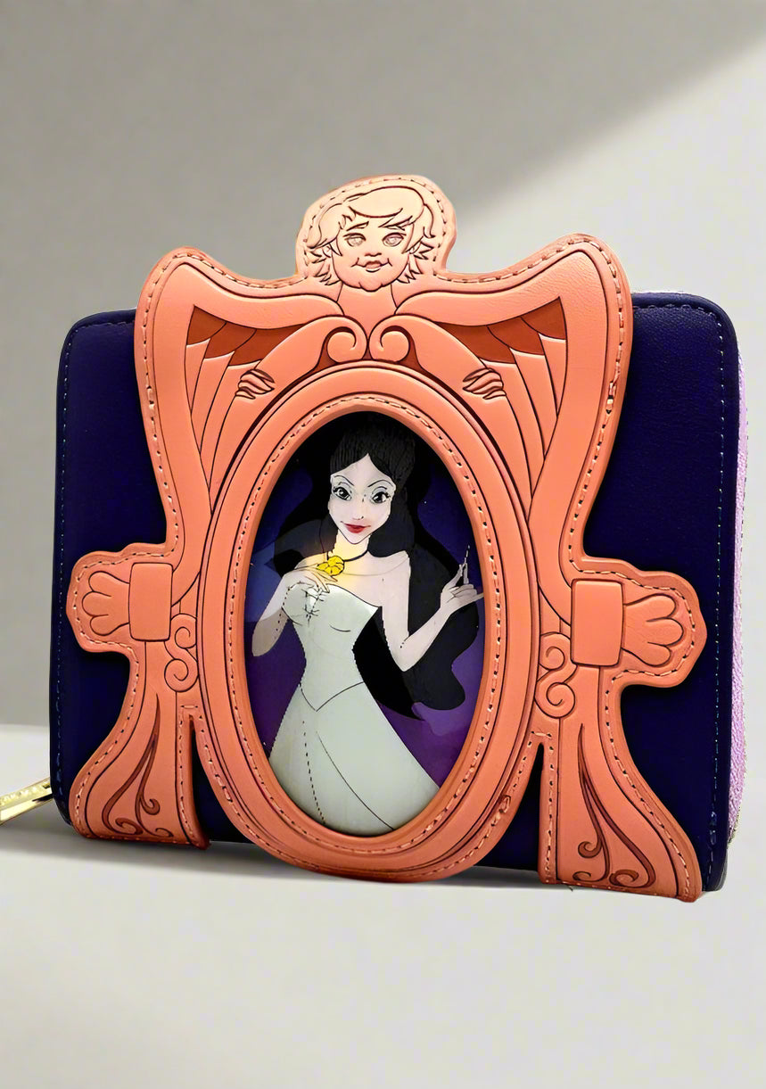 Disney The Little Mermaid Ursula Lenticular Mirror Zip Around Wallet