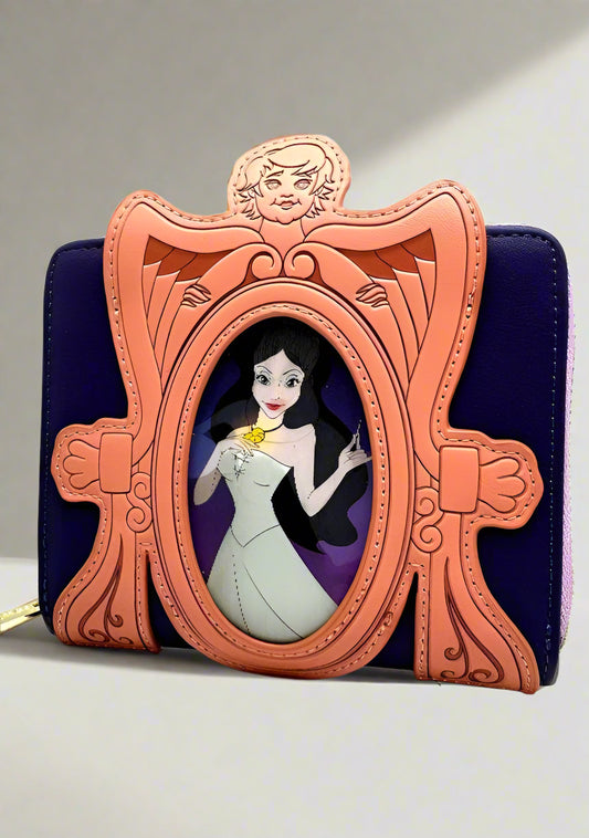 Disney The Little Mermaid Ursula Lenticular Mirror Zip Around Wallet