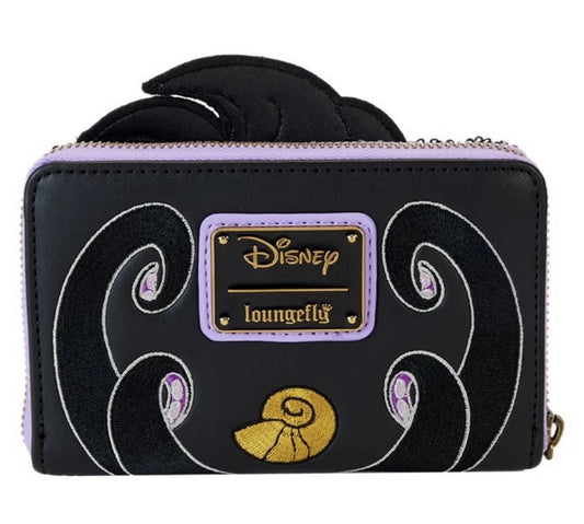 RETIRED: Disney The Little Mermaid 35th Anniversary Ursula Sequin Wallet