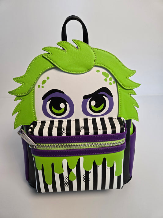 WB Beetlejuice Cosplay Mini Backpack