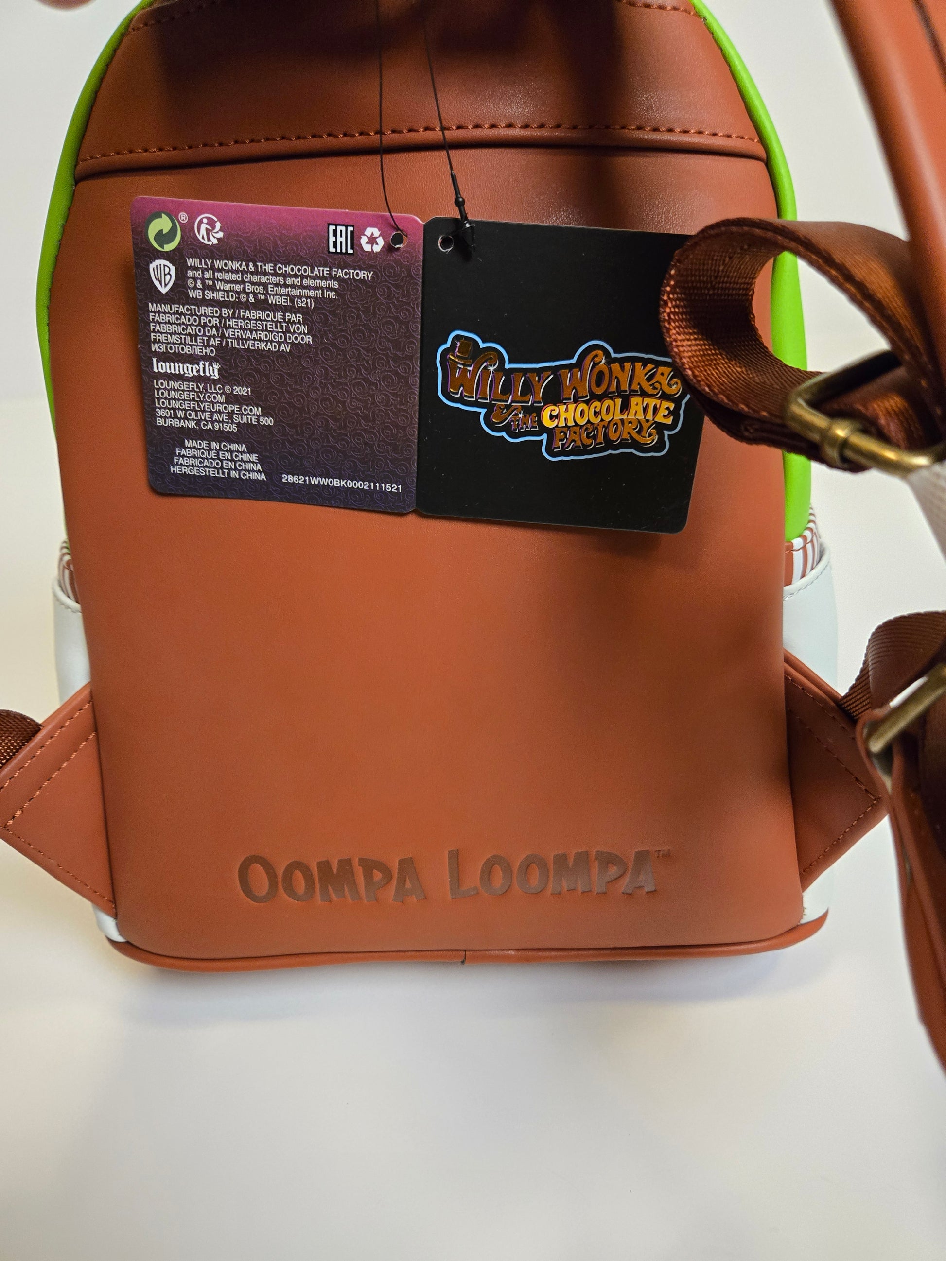 china mini backpack factory BP: Willy Wonka and the Chocolate Factory Oompa Loompa Mini Backpack – Boise Bags