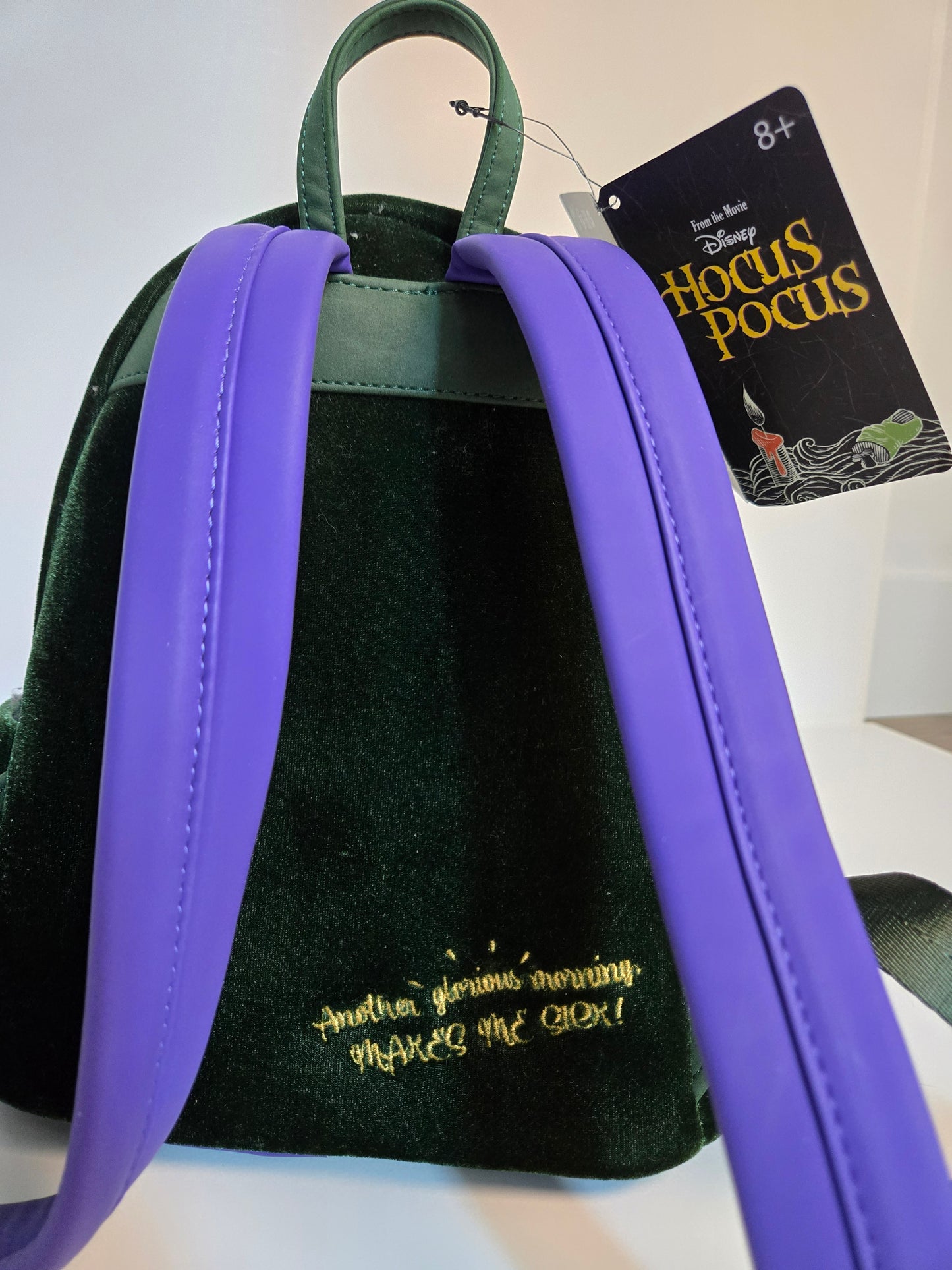 Disney Hocus Pocus Velvet Cosplay Mini Backpack - Winifred Sanderson