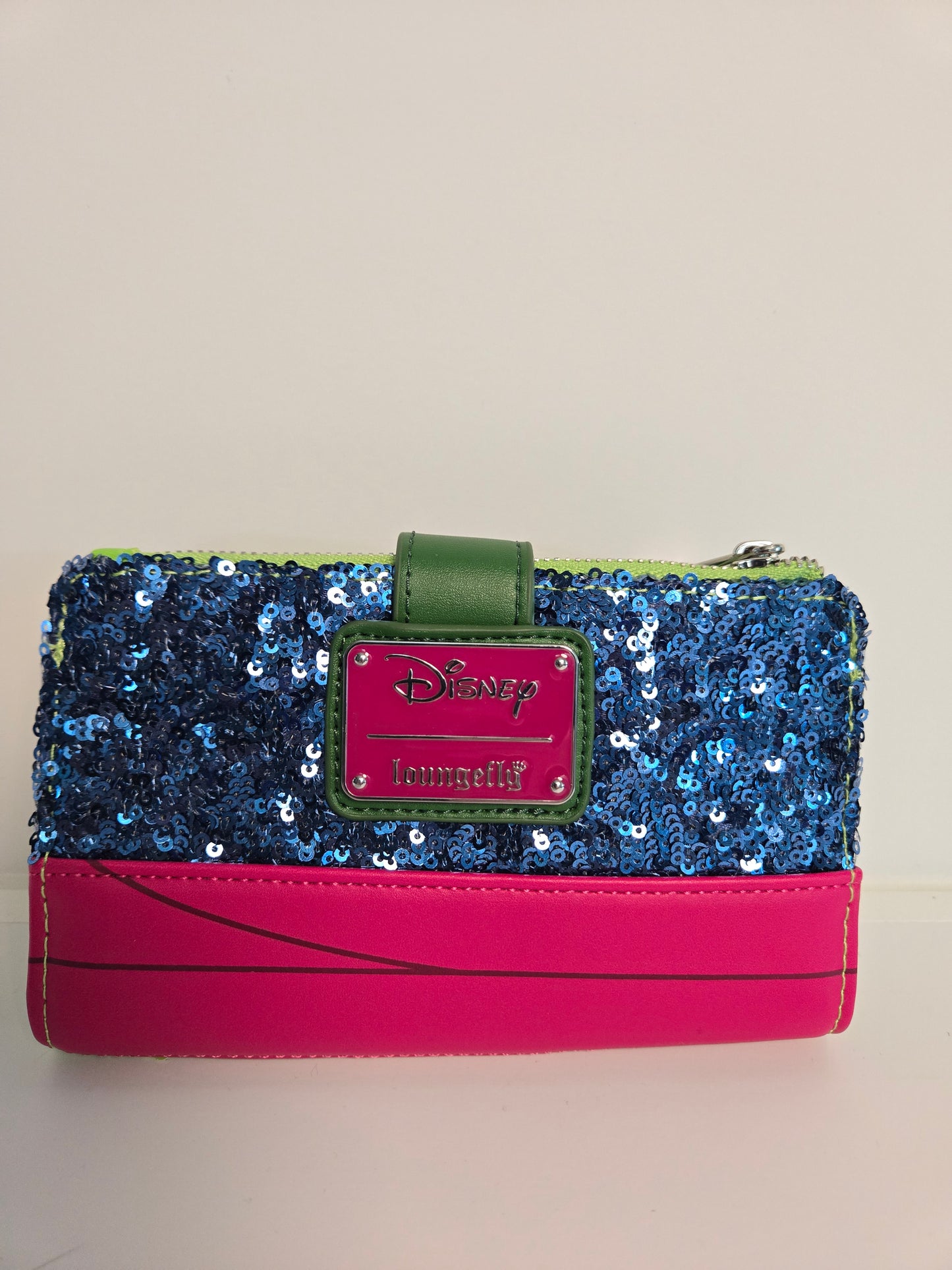 Disney Princess Mulan Sequin Bifold Wallet - RARE