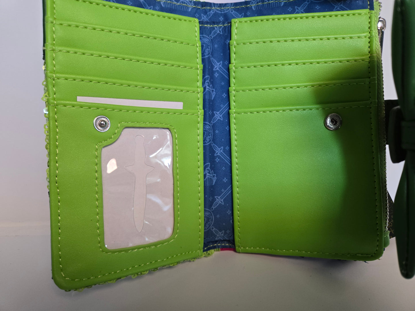 Disney Princess Mulan Sequin Bifold Wallet - RARE