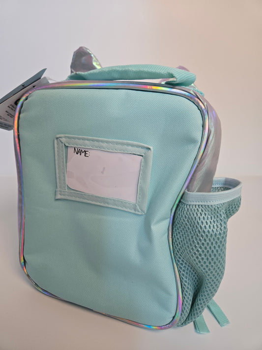 Children's Silver Cat Lunchbox