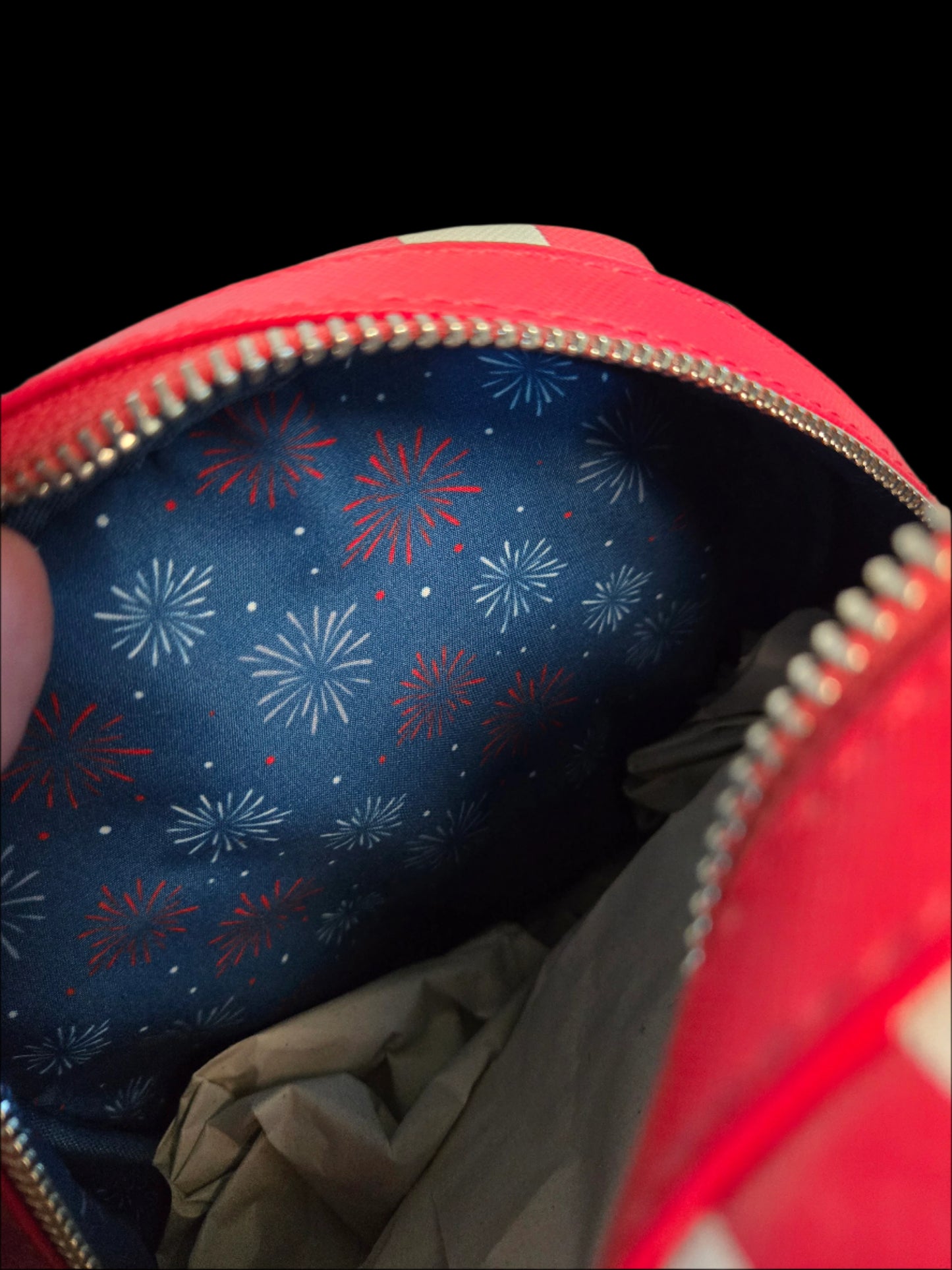 Americana Quilted Mini Backpack
