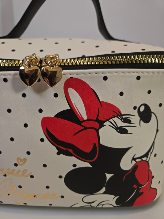 Disney Minnie Mouse Polka Dot Cosmetic Bag