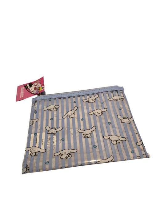 Sanrio Cinnamoroll Blue Vinyl Pencil Bag