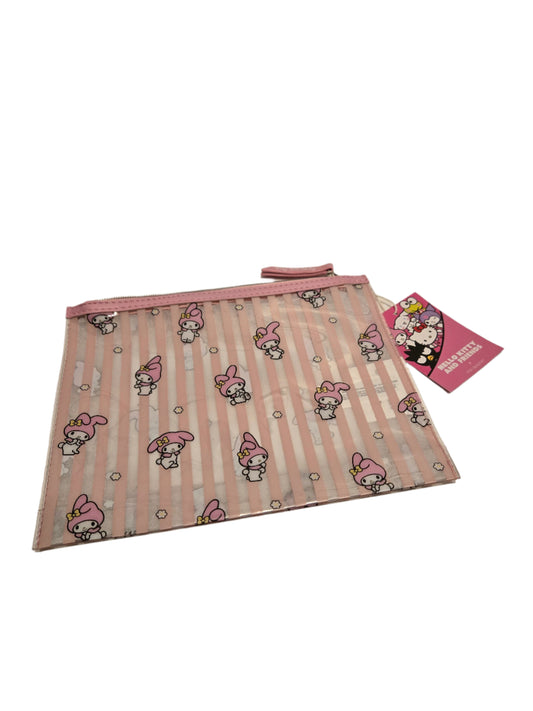 Sanrio My Melody Pink Vinyl Cosmetic Bag