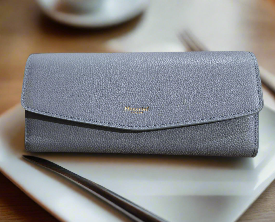Moncrief London Tillie Dirty Blue Wallet