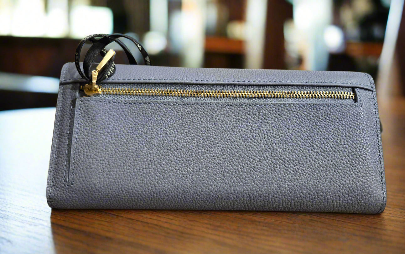 Moncrief London Tillie Dirty Blue Wallet