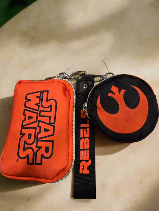 Star Wars Rebel 2PC Nylon Wallet Wristlet